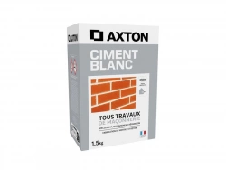 Ciment blanc AXTON, 1,5kg