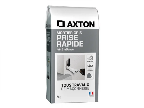 Mortier rapide, AXTON, 5 kg gris