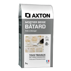 Mortier batard beige AXTON 5kg