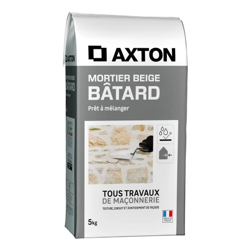 Mortier batard beige AXTON 5kg