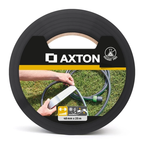 Ruban adhesif noir AXTON L.25 m x l.48 mm