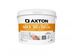 Colle en pâte mur plan de travaiL intérieur, AXTON, 12 kg blanc