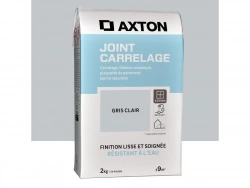 Joint poudre carrelage / mosaique superieur a 3mm AXTON gris 2KG