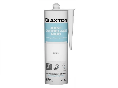 Joint pate carrelage / mosaique AXTON blanc 310ml
