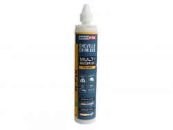 Cartouche de scellement chimique beige multimatière, BATIFIX