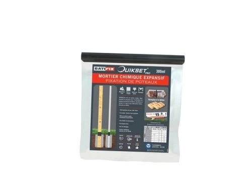 Mortier De Scellement Quikset 300Ml Gris Batifix, 0.442 Kg