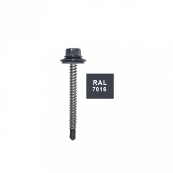 Vis Inox, vis de 5,5x60 anthracite ral 7016 ETANCO