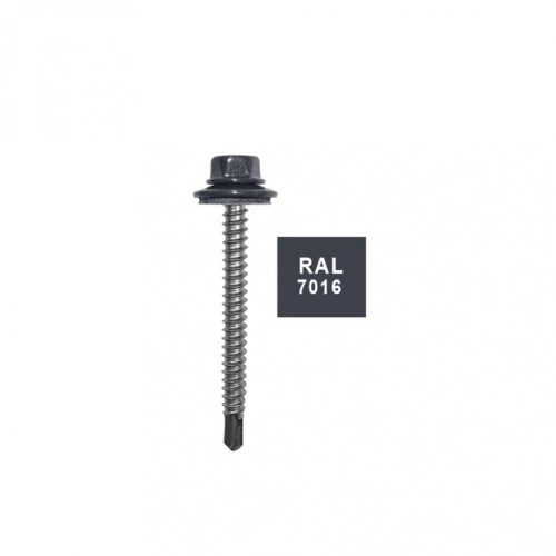 Vis Inox, vis de 5,5x60 anthracite ral 7016 ETANCO