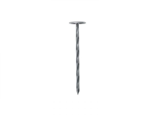 Lot De 25 Clous Calotin Torsadés, Bol-Fixations Tête Plate Large, 60 Mm