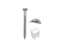 Kit De 10 Fixations, L.120 Mm Métal Bol-Fixations