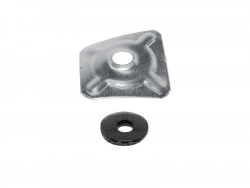 Lot De 10 Plaquettes Et Rondelles, L.38 Mm Aluminium 701039 Bol-Fixations