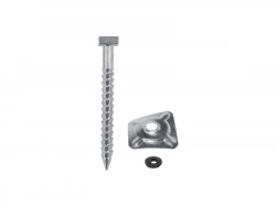 Kit De 50 Fixations, L.120 Mm Gris Bol-Fixations