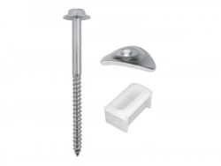 Kit De 50 Fixations, L.80 Mm Gris Bol-Fixations