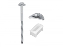 Kit De 10 Fixations, L.60 Mm Métal Bol-Fixations
