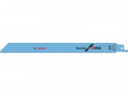 Lot De 2 Lames Coupe Multiusage Bosch S1122Bf Pour Tôle Épaisse