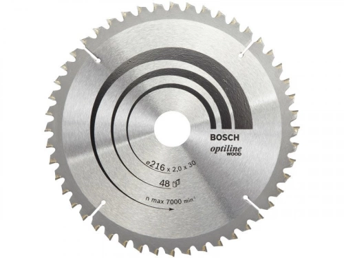 Lame Coupe Fine Et Nette Bosch Optiline Pour Finition Bois