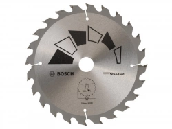 Lame Coupe Rapide Et Grossière Bosch 165 Mm 24 Dents Scie Circulaire Standard