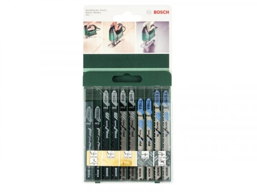 Lot De 10 Lames Coupe Universelle Bosch Pour Bois Et Métal