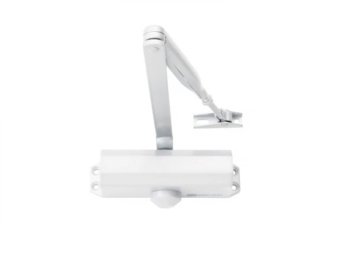 Ferme-porte a coulisses BRICARD 6100201 Force 3, acier blanc