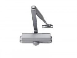 Ferme-porte a compas 6100207 BRICARD, acier argente, force 2/3/4