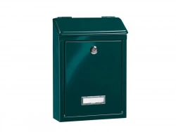 Boite aux lettres missive burg favor acier vert