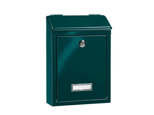 Boite aux lettres missive burg favor acier vert