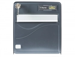 Boite aux lettres normalisée balutic 2 portes anthracite