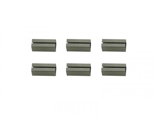 Lot De 6 Fourreaux Acier Zingué, L.2 X L.0.8