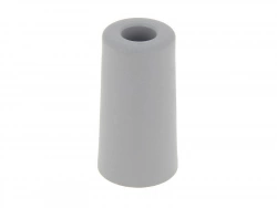 Butée de porte CHRISLIGNE Bu170/75/12w caoutchouc gris L.3.9 x H.7.5 x l.3.9 cm