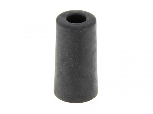 Butée de porte CHRISLIGNE Bu170/75/10w caoutchouc noir L.3.9 x H.7.5 x l.3.9 cm