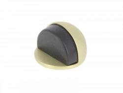 Butée de porte à fixer au sol CHRISLIGNE alu doré, L.4 x H.3 x l.4 cm