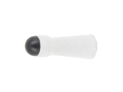 Butée de porte à fixer au mur CHRISLIGNE bois blanc L.8 x H.3 x l.3 cm