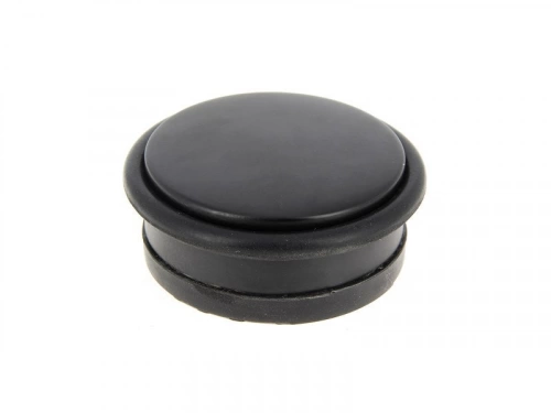 Bloque-porte amovible CHRISLIGNE acier mat noir L.9.5 x H.4 x l.9.5 cm