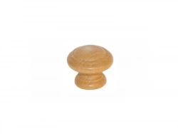 Bouton De Meuble Régence Hêtre Bois H.40 X L.40 X P.33 Mm