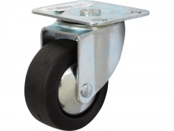 Roulette pivotante à platine, diam.65 mm