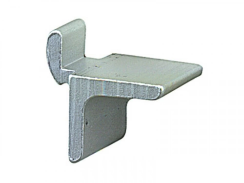 Lot De 20 Taquets Pour Crémaillère, Aluminium Gris