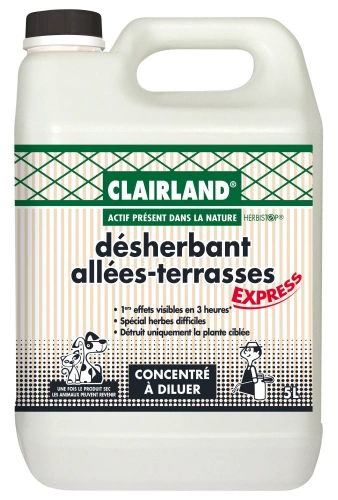 Désherbant pour allées et terrasses CLAIRLAND 5L