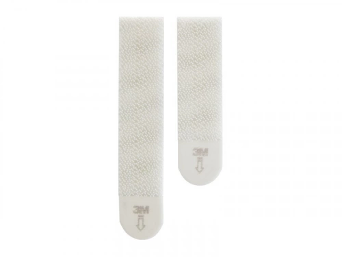 Lot de 24 languettes adhésives 8m + 16l COMMAND blanc