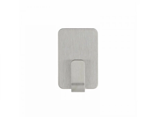 Lot de 4 crochets adhésif déco métal, COMMAND argent 0.225 kg