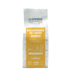 Bicarbonate de soude alimentaire fin COMPAGNIE DU BICARBONATE écodétergent 1kg