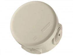 Boîte de dérivation étanche en saillie 4 entrées, DEBFLEX, diam. 85 x H.50 mm