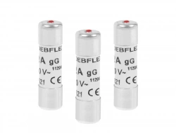 Lot De 3 Fusibles Céramique 32 A, 10.3 X 38 Mm