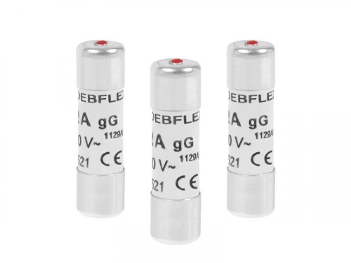 Lot De 3 Fusibles Céramique 32 A, 10.3 X 38 Mm