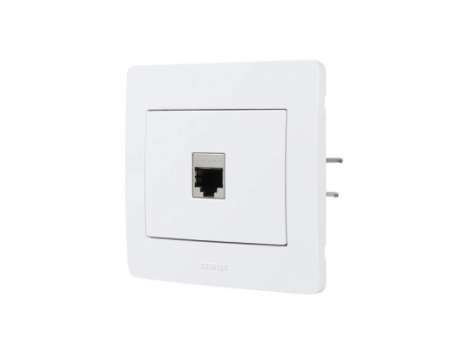 Prise Rj45 Diam2, Debflex, Blanc