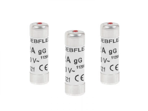 Lot De 3 Fusibles Céramique 16 A, 10.3 X 31.5 Mm