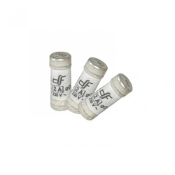 Lot de 3 fusibles céramique 2 A, 8.5 x 23 mm