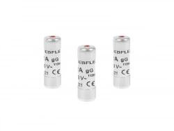 Lot De 3 Fusibles Céramique 6 A, 8.5 X 23 Mm