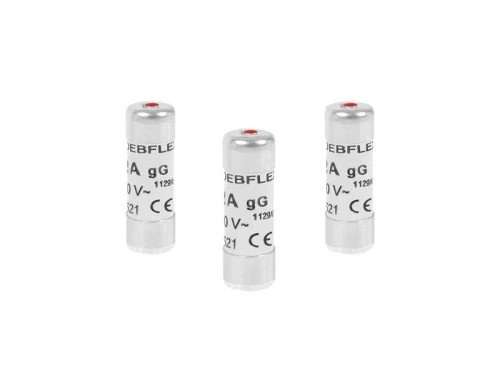 Lot De 3 Fusibles Céramique 6 A, 8.5 X 23 Mm