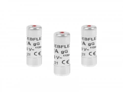 Lot De 3 Fusibles Céramique 10 A, 10.3 X 25.8 Mm