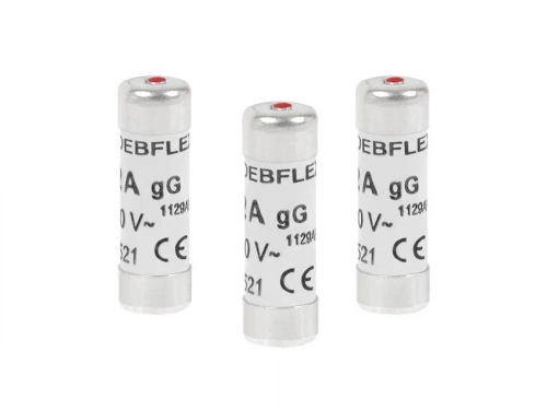 Lot De 3 Fusibles Céramique 20 A, 10.3 X 31.5 Mm
